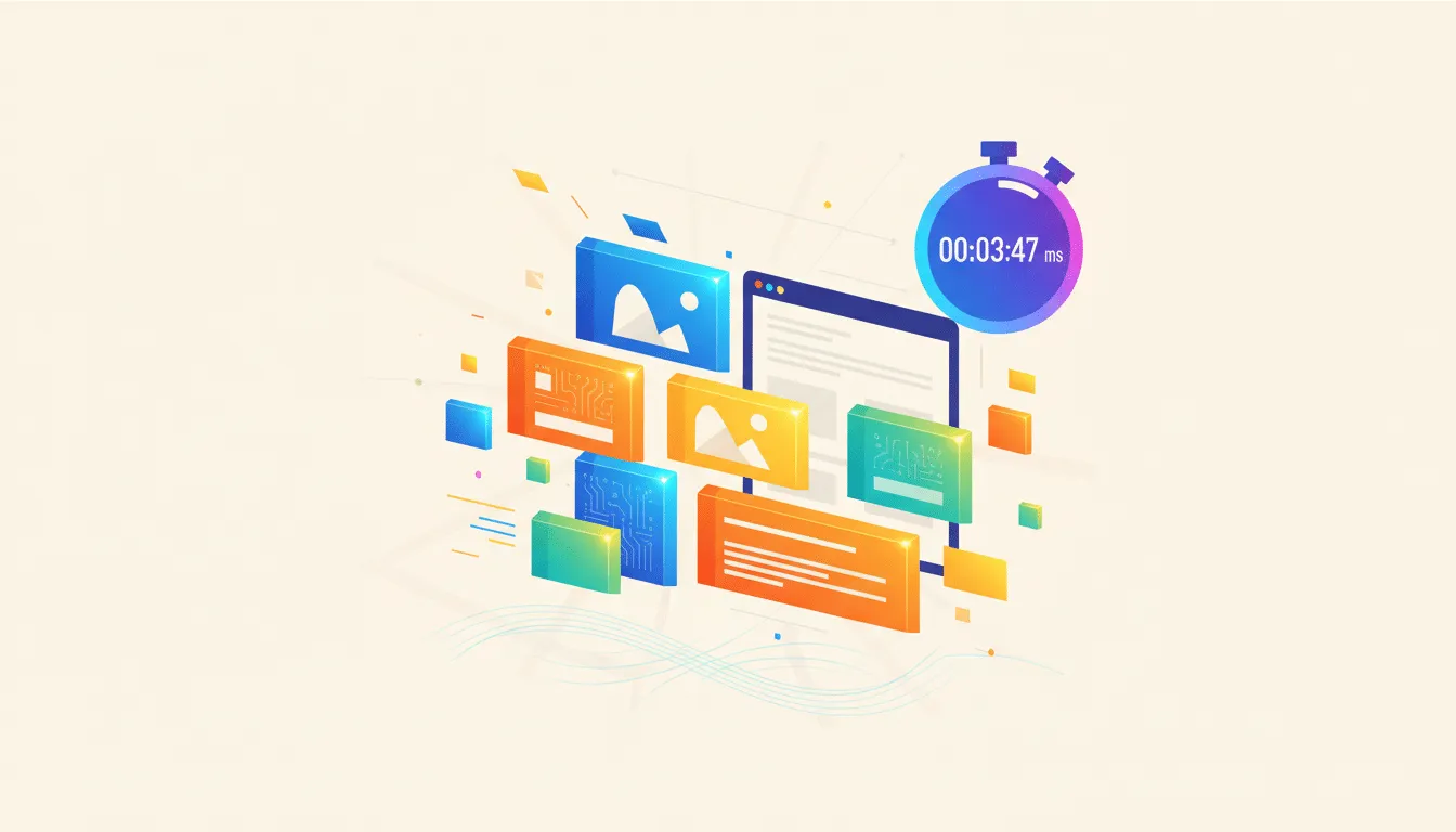 Pages web et chronomètre : mesurer le temps de chargement